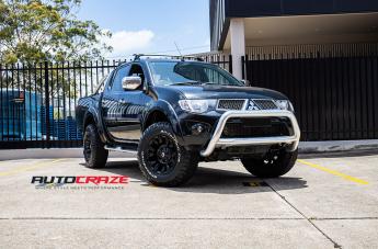 MITSUBISHI TRITON VAPOR MATTE BLACK